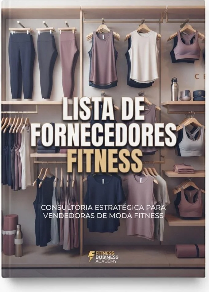 Mockup da Lista de Fornecedores Fitness
